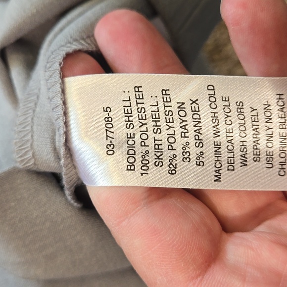 Chadwicks - Pink & Grey Office Dress - Picture 8 of 8